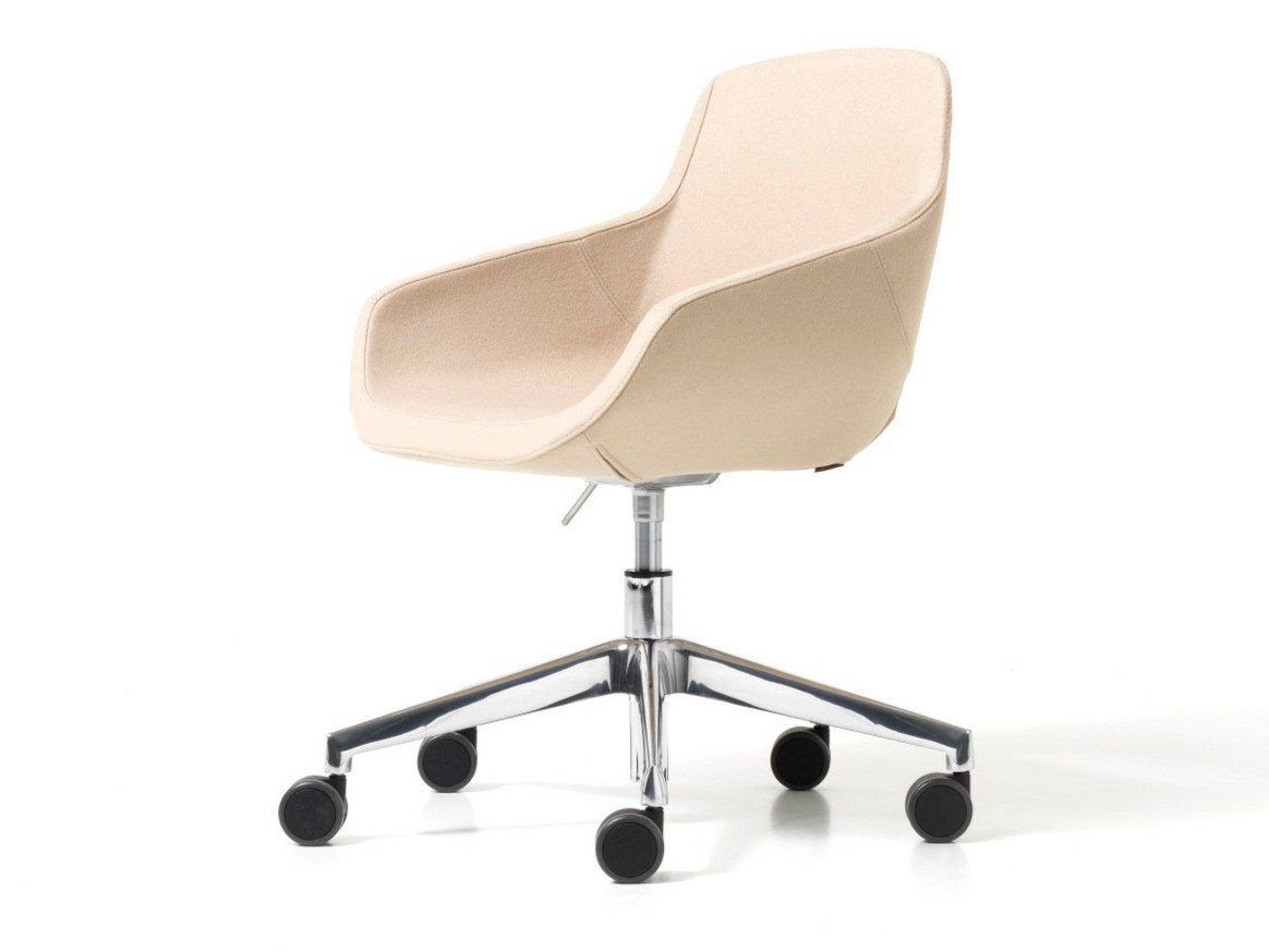 Офисное кресло с тканевой подкладкой с 5 спицами Diemme Clea Plus ARCH-00083673 - Вид №1