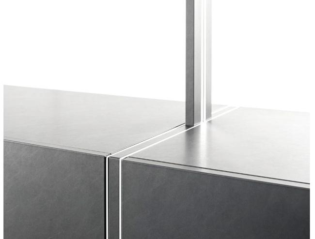 YOMEI Книжный шкаф двусторонний открытый Magic matrix sun-id-1390927 - Вид №13