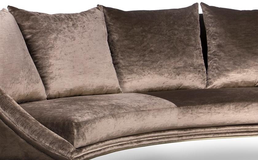 KOKET Изогнутый бархатный диван Geisha sun-id-1434085 - Вид №4