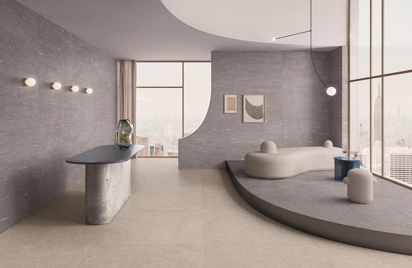 Marca Corona Настенная / напольная плитка из морозостойкого керамогранита с эффектом камня Tide road sun-id-1347927 - Вид №1