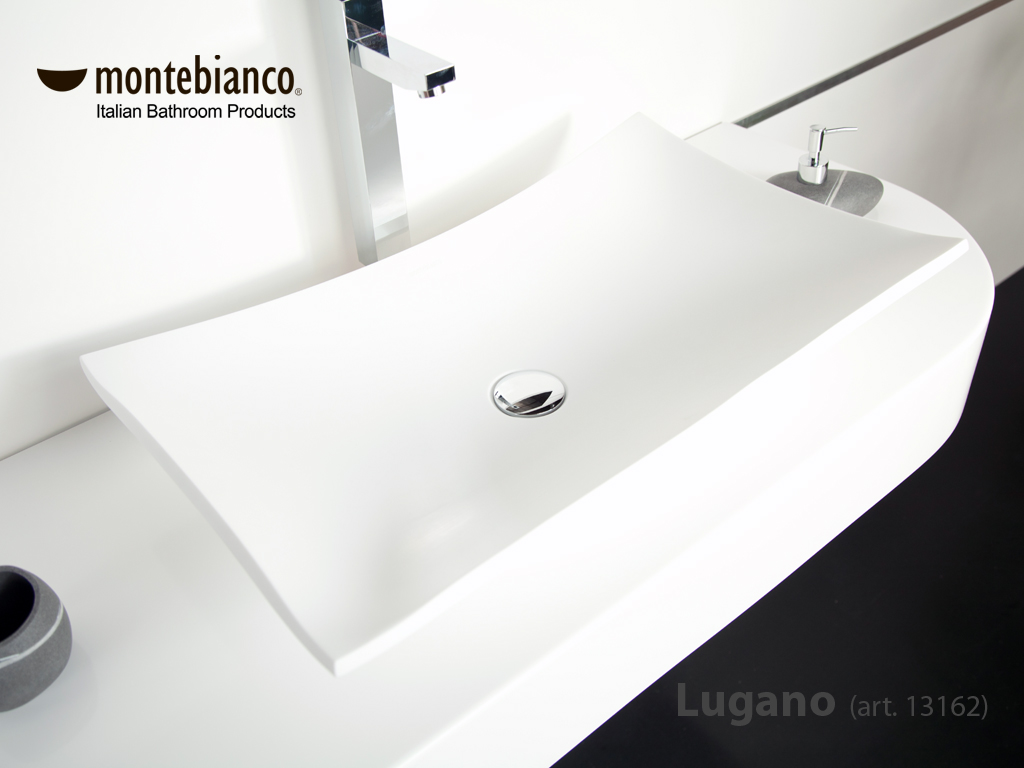 13162 Раковина Montebianco Lugano Santreyd - Вид №6