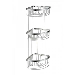 3-этажная полка хром. 18/18/18 см Rainbowl 18*18*18/GL