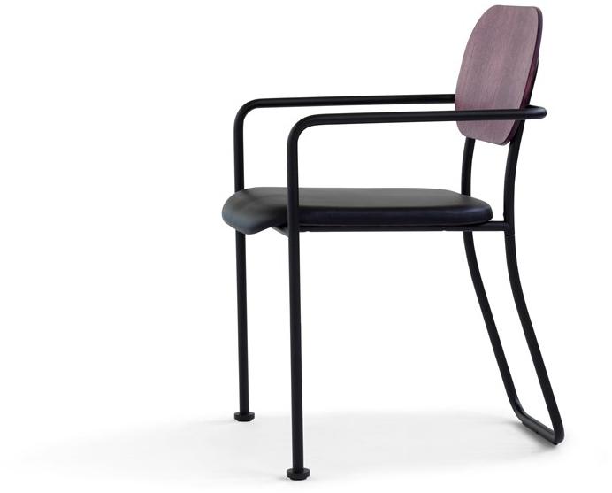 Blå Station Мягкое кожаное кресло с подлокотниками Åhus Bla Station sun-id-1485221 - Вид №15