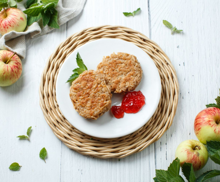 6848 Яблочные оладьи Вкусляндия 