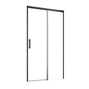 91001171 Душевая дверь Radaway Idea Black DWJ 150 Right 387019-54-01R 150см эффект стекла прозрачный раздвижной STLM-1438950