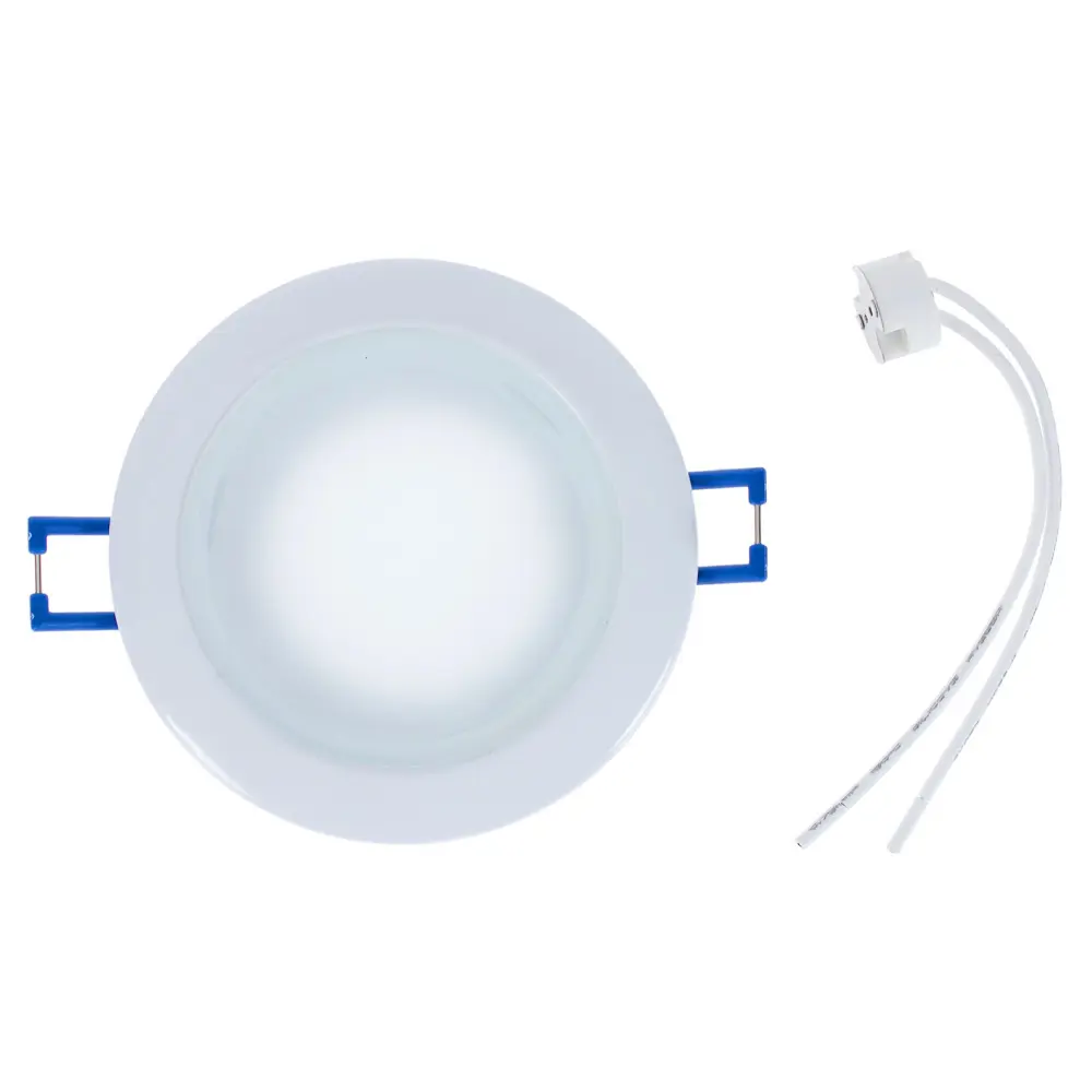 Светильник встраиваемый Электростандарт Spruzzo, G5.3, 50 Вт, цвет белый, IP44 Elektrostandard STLM-2063052 - Вид №1