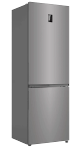 9248214 Холодильник с морозильником   Candy CFN6185SDC серебристый