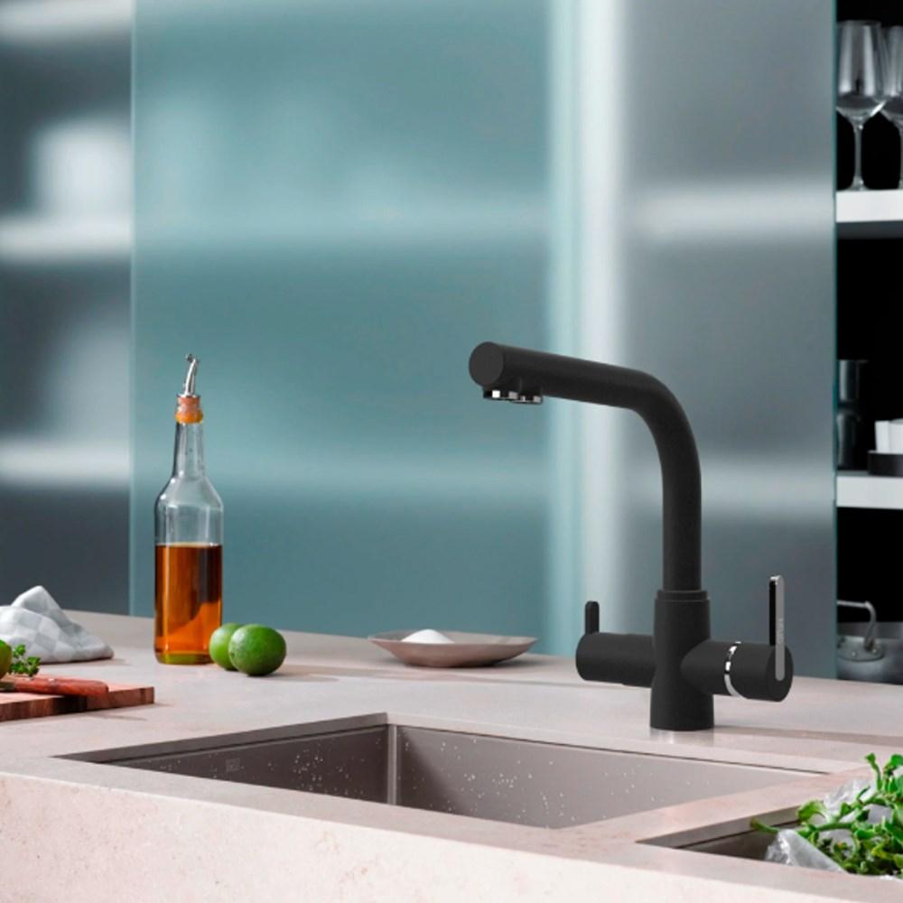 Paini Arena 92446433VE7B90DALMKM смеситель для кухни с подводом для фильтра - Вид №10