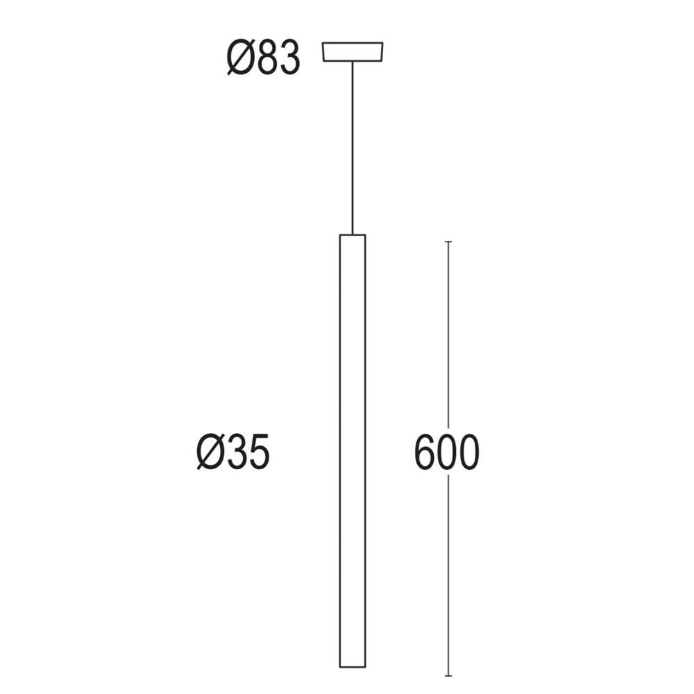 Stelo 00S 600 Ghidini Stelo S .01 Белый (Матовый)  - Вид №3