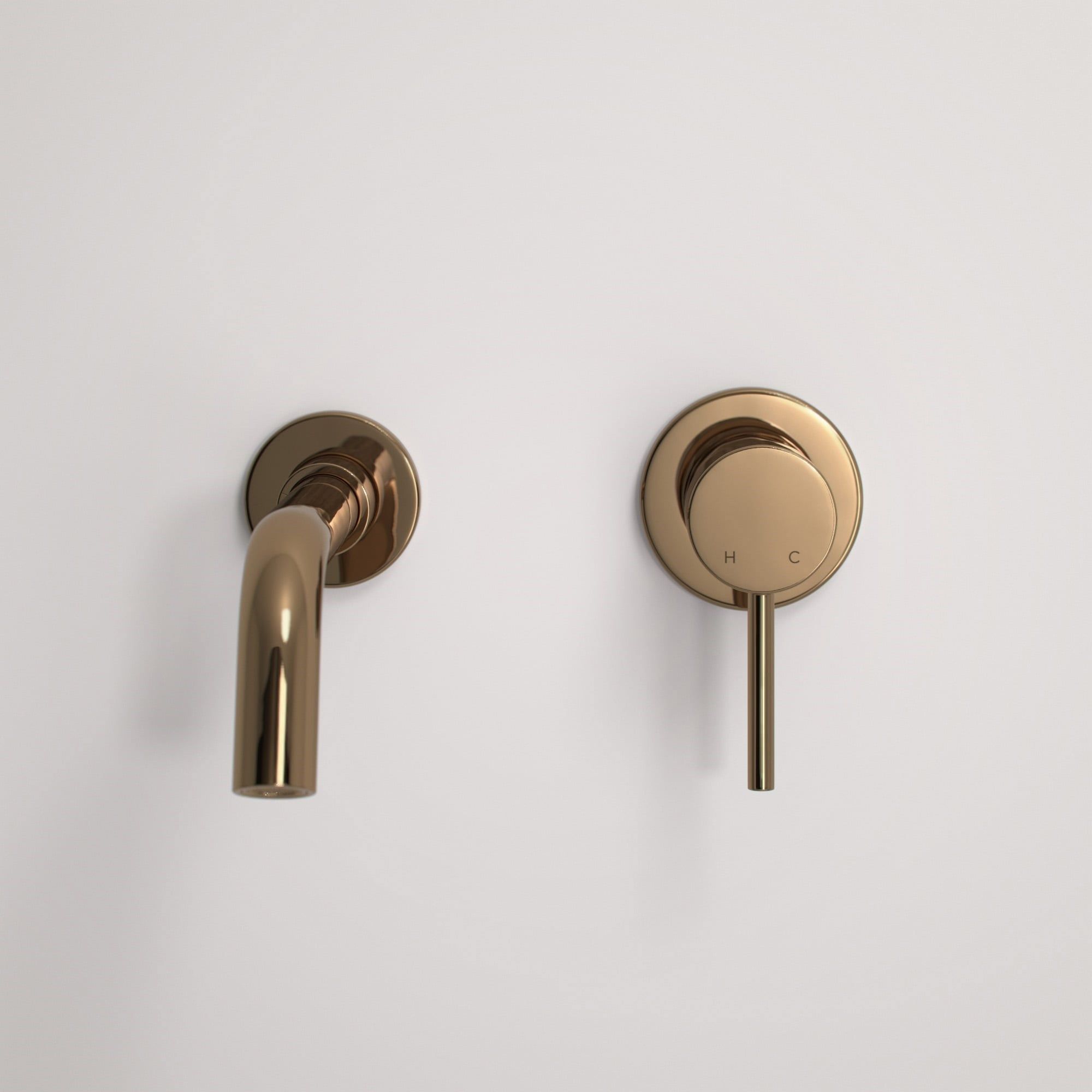 Однорычажный настенный смеситель для раковины с 2 отверстиями LUSSO Luxe ARCH-00103682 - Вид №18