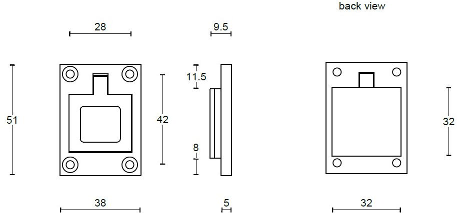 Formani Встраиваемая ручка для мебели из нержавеющей стали One Pb51/60 - Вид №5