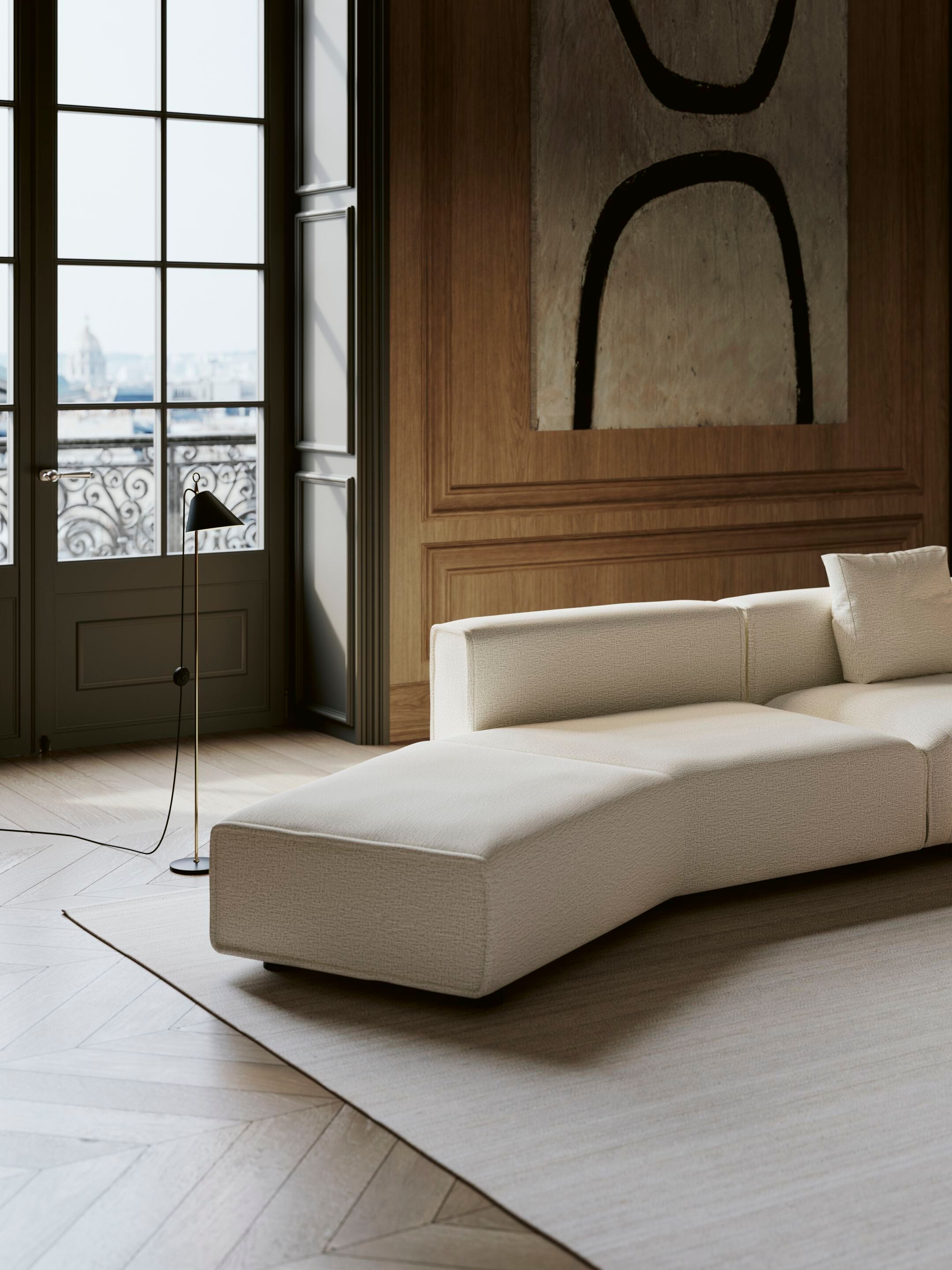 Модульный тканевый диван Lema NIVEAUX ARCH-00043141 - Вид №9