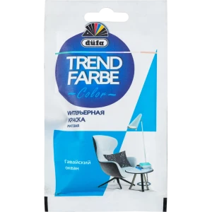 Краска для стен и потолков Trend Farbe цвет Гавайский океан 50 мл 81970826 STLM-2008673