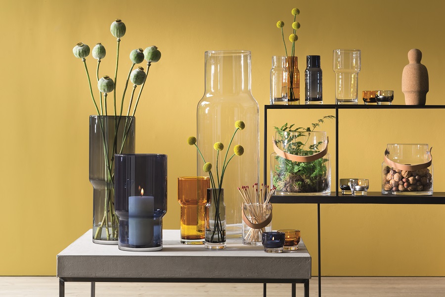 G1552-42-970 Ваза utility, 42 см, серая LSA International  - Вид №1