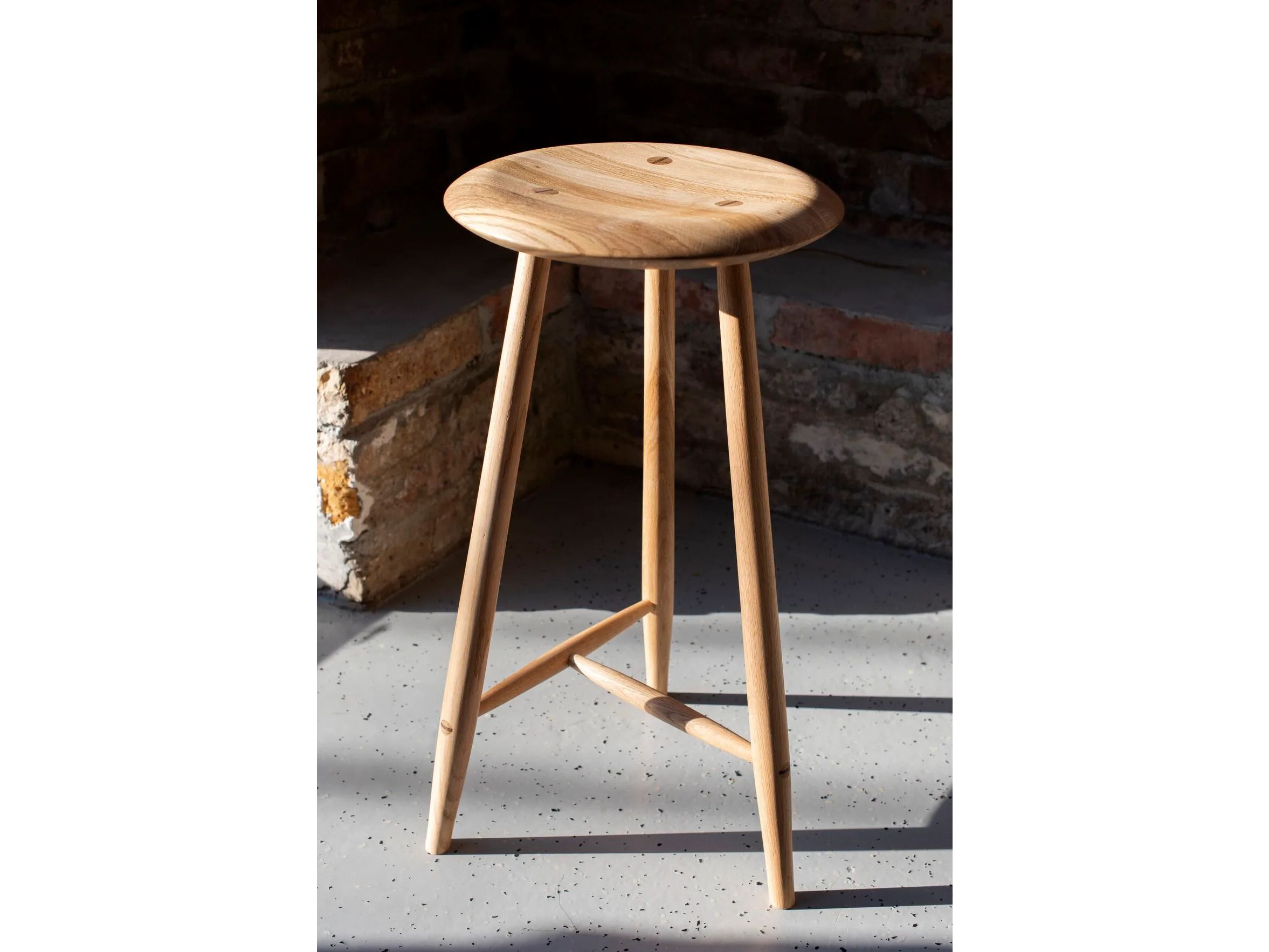 Дубовый кухонный стул с подставкой для ног Gazzda BLANC ARCH-00152485 - Вид №3