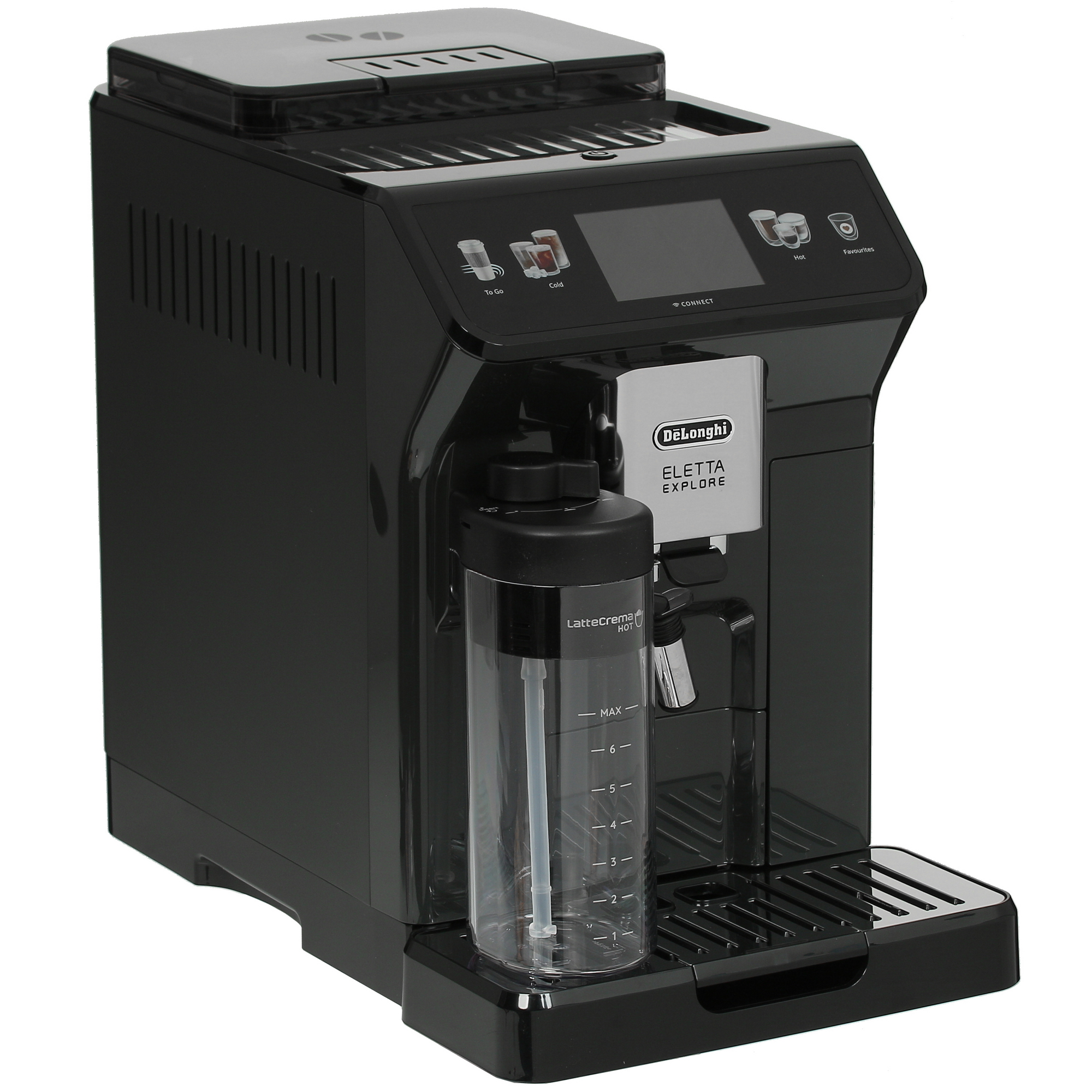 9976366 Кофемашина автоматическая DeLonghi ECAM 450.65.G черный STDN-0020439 - Вид №6