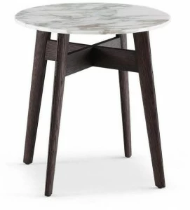 Poliform Круглый журнальный столик из мрамора