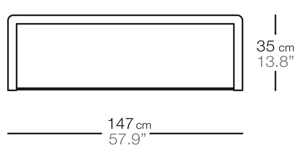 Sit Низкий столик 147x92x35 Bivaq sun-id-1986079 - Вид №3