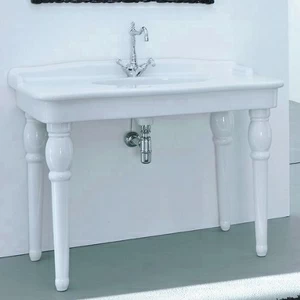 Раковина подвесная консоль белая white HEL004 ArtCeram HERMITAGE Collections (112)