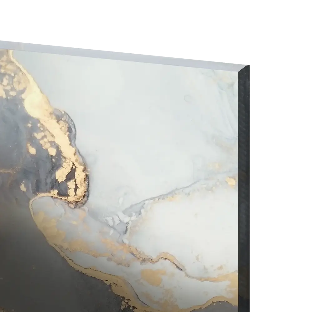 Картина на стекле «Белый акрил 3» 40x60 см 82977337 STLM-2071284 ARTABOSKO  - Вид №1