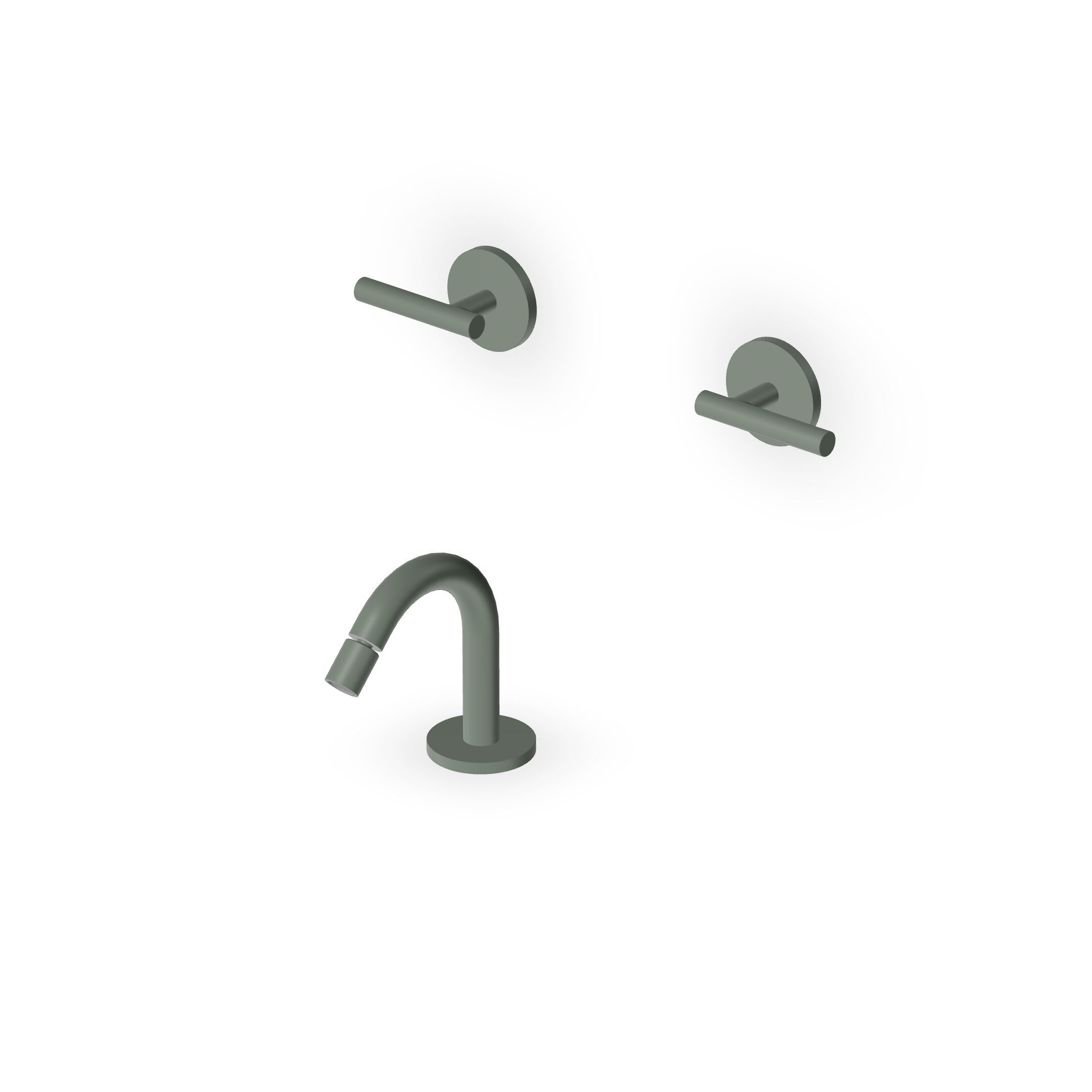 Смеситель для биде с 3 отверстиями и ограничителем расхода Zucchetti Pan S ARCH-00039679 - Вид №15