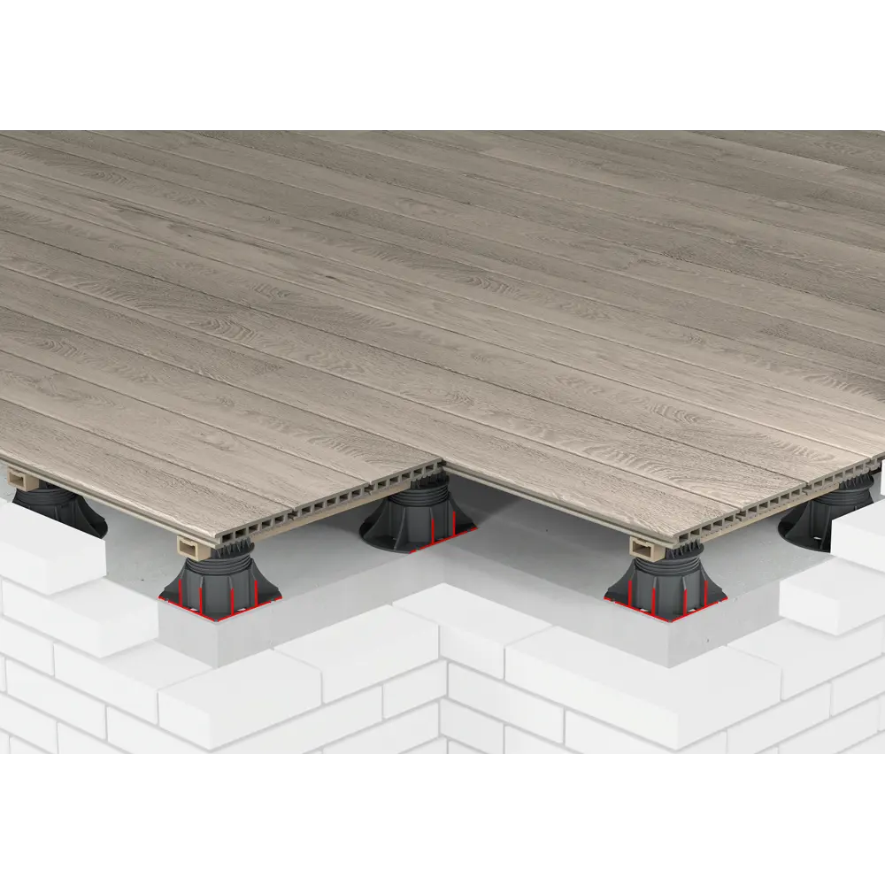 Опора для террасной доски T-Decks Professional 54-75 мм цвет черный STLM-2100965 - Вид №8