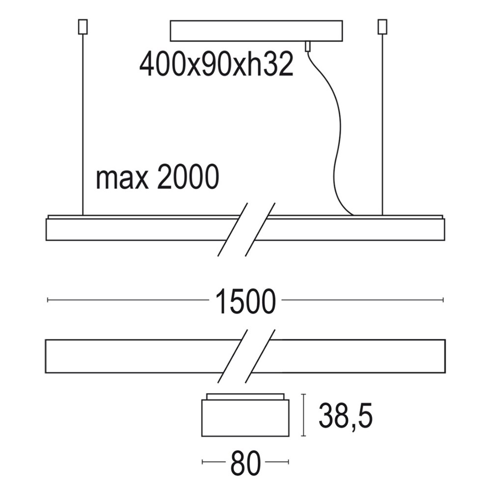 Baar S 1500 Ghidini Baar S .01 Белый (Матовый)  - Вид №3