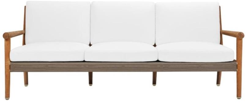 JANUS et Cie 3-местный садовый диван из тика Konos sun-id-1397246 - Вид №2