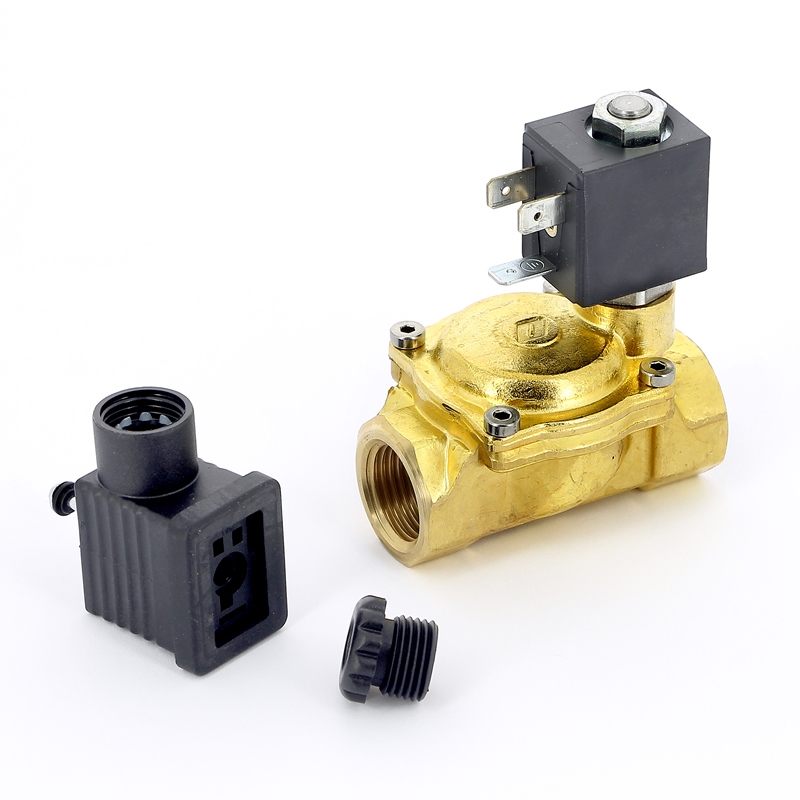 Клапан соленоидный 220В нормально закрытый EMMETI 1/2" 00306200 - Вид №3