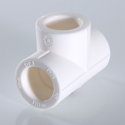 VTp.731.0.040 Фитинг полипропиленовый – тройник Valtec 40 мм  - Вид №3