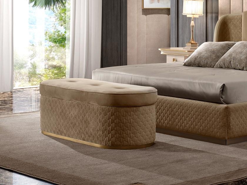 A.R. Arredamenti Скамья-контейнер из ткани Oliver Ol36 - Вид №1