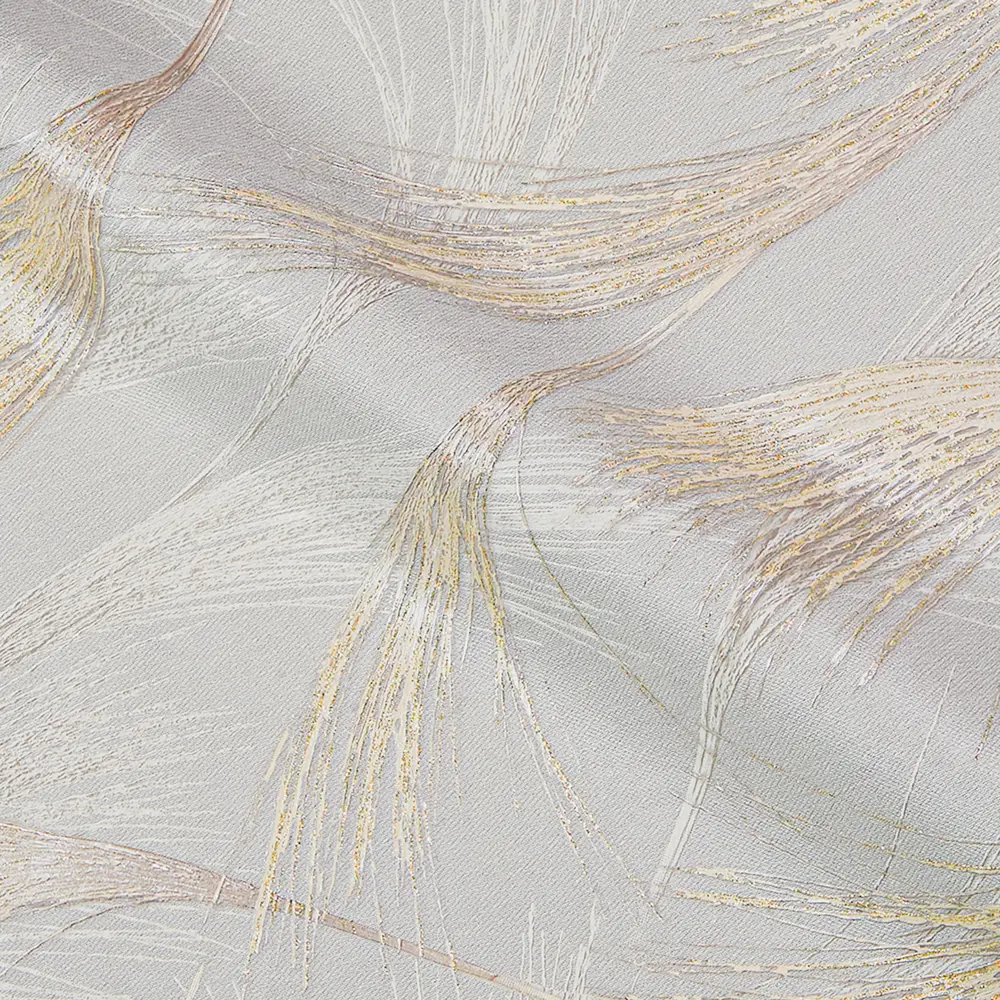 Victoria Stenova Harmoni: Флизелиновые обои серого оттенка с эффектом горячего тиснения 87904530 HARMONIA STLM-0076123 - Вид №2