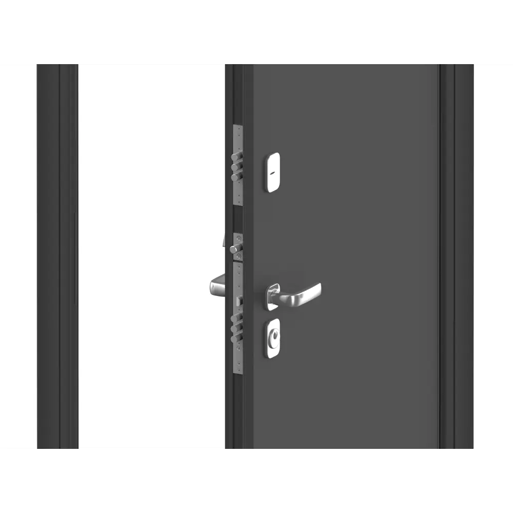 Дверь входная металлическая Премиум Плюс 99x205 см правая дуб белый DOORHAN STLM-2210046 - Вид №1