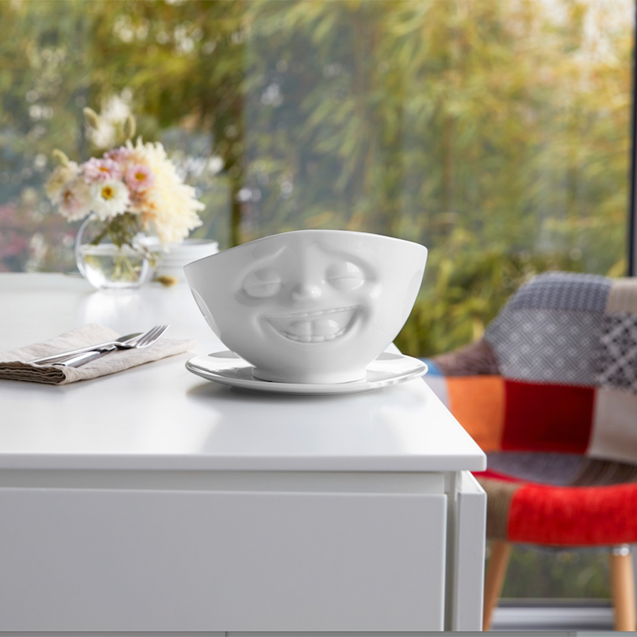 T02.27.01 Чаша tassen laughing 1 л белая Tassen by FIFTYEIGHT PRODUCTS  - Вид №2