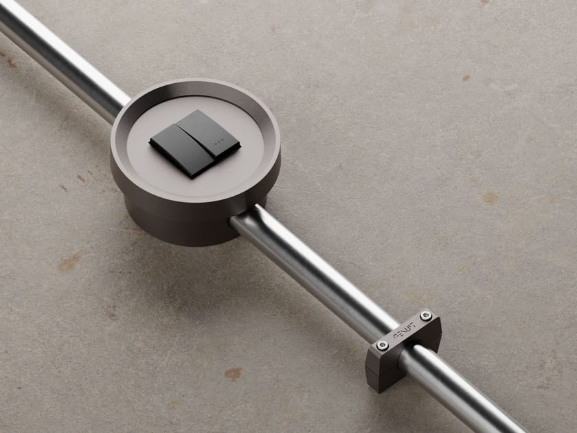 Окрашенная алюминиевая электрическая коробка Genuit Silver ARCH-00040779