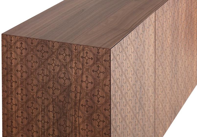 Barba design Комод деревянный с распашными дверцами Tiles 63.d1 - Вид №2