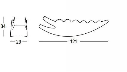 Plust Кресло-качалка из полиэтилена Coccodrillo sun-id-1382516 - Вид №1