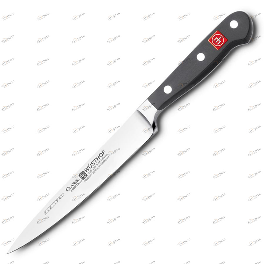 Нож кухонный филейный гибкий Classic, 16 см WUESTHOF W455016