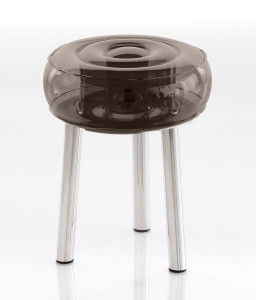 MOJOW Табурет FLOOFY из нержавеющей стали Черный TAFLCIEKO04NC