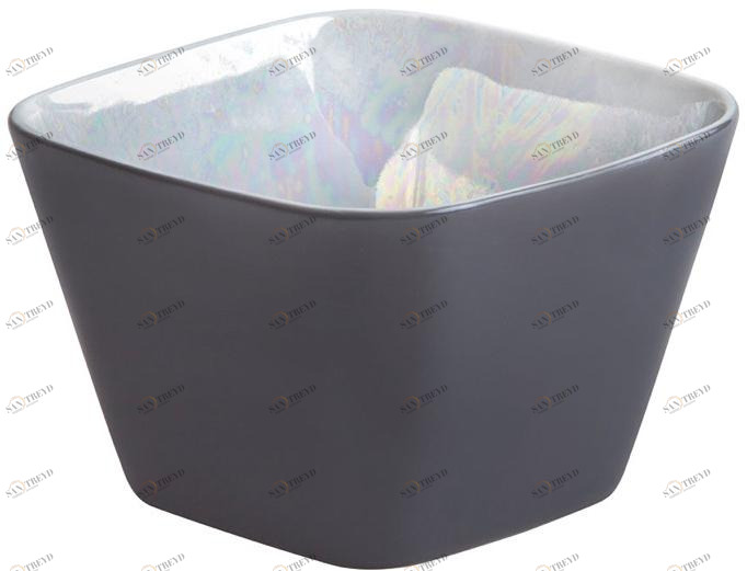 206010A60030C Абракадабра glanzlichter небольшой миске квадрат 6 х 6 см перламутровый серый антрацит Kahla-porzellan 