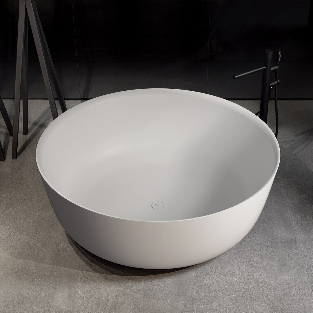 Круглая ванна в центре комнаты в Cristalplant® Antoniolupi ORION ARCH-00063723 - Вид №9