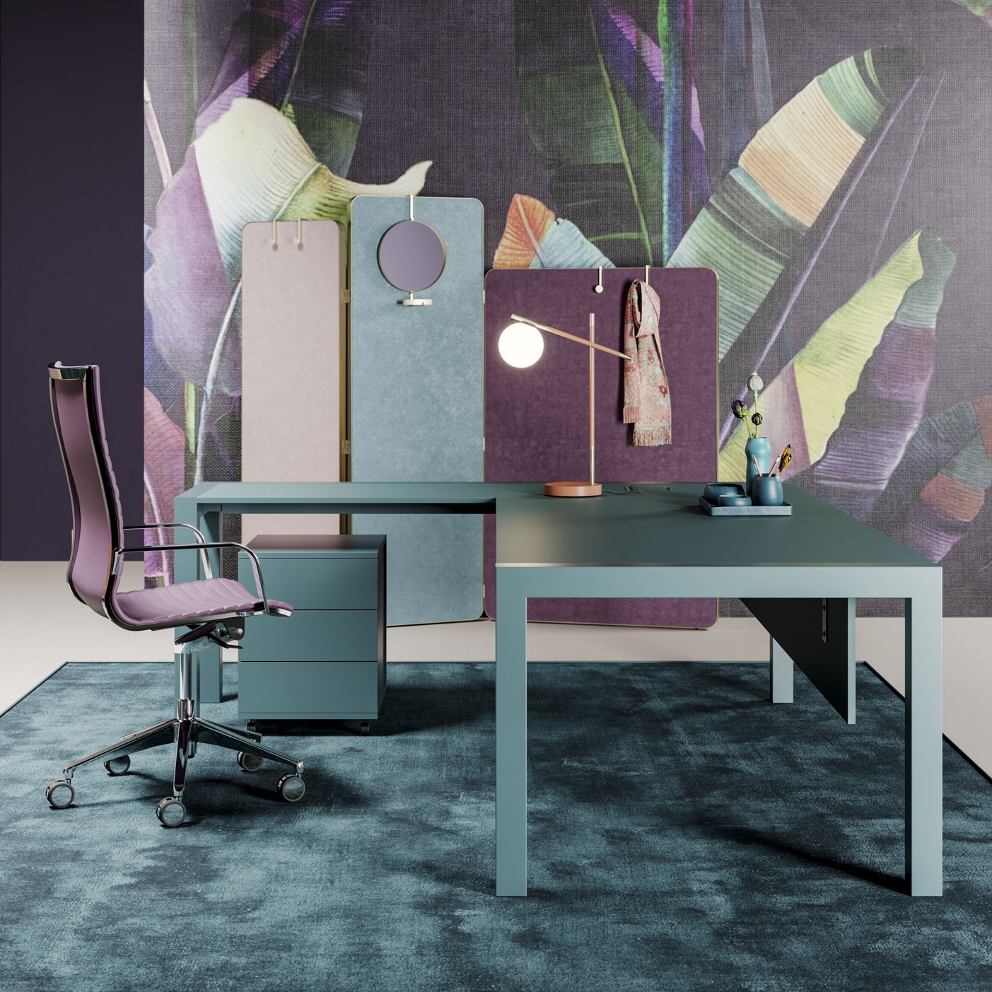 Угловой исполнительный стол PROF Extralight ARCH-00065652 - Вид №3