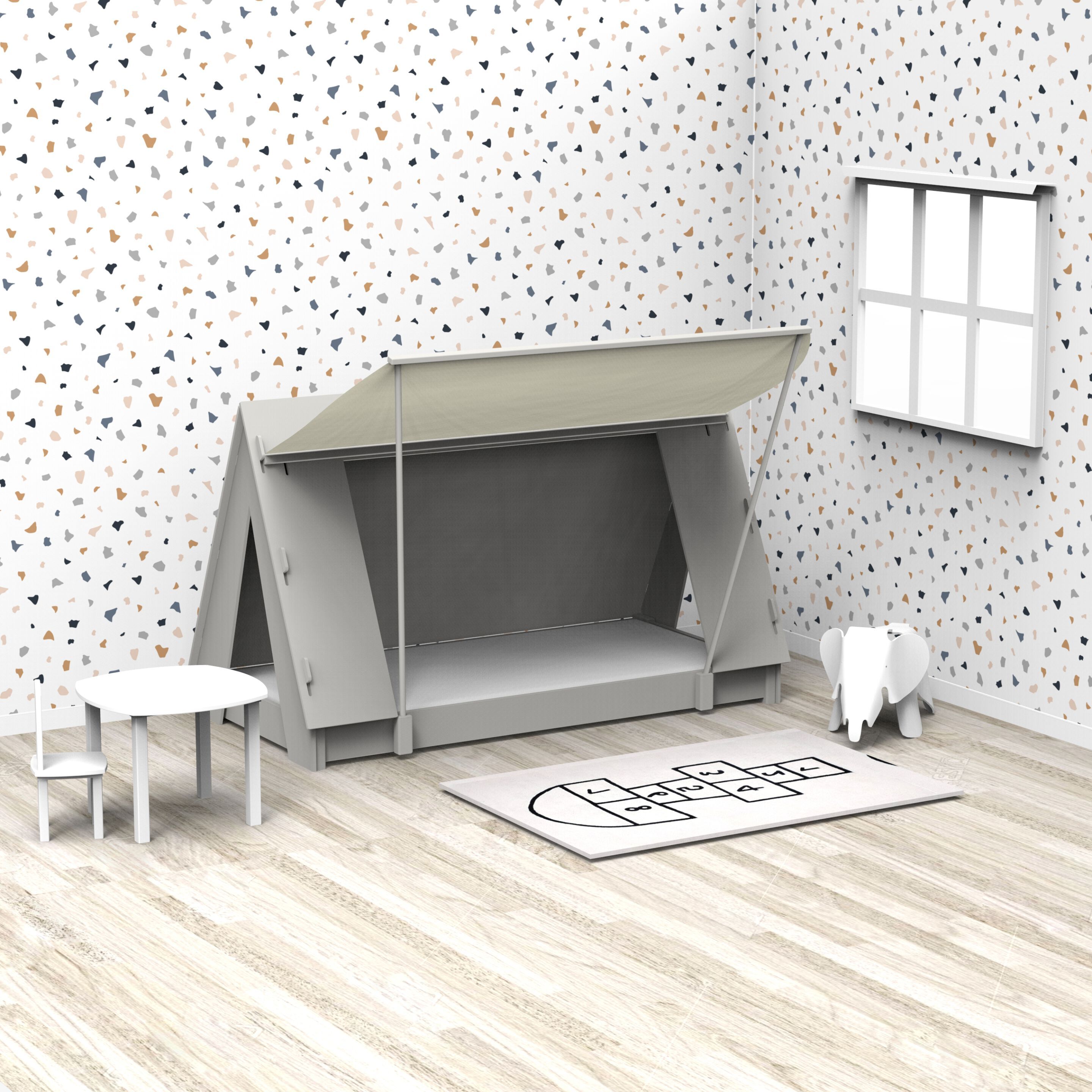 Кровать для занавесок из МДФ Mathy by Bols палатка ARCH-00099036 - Вид №9