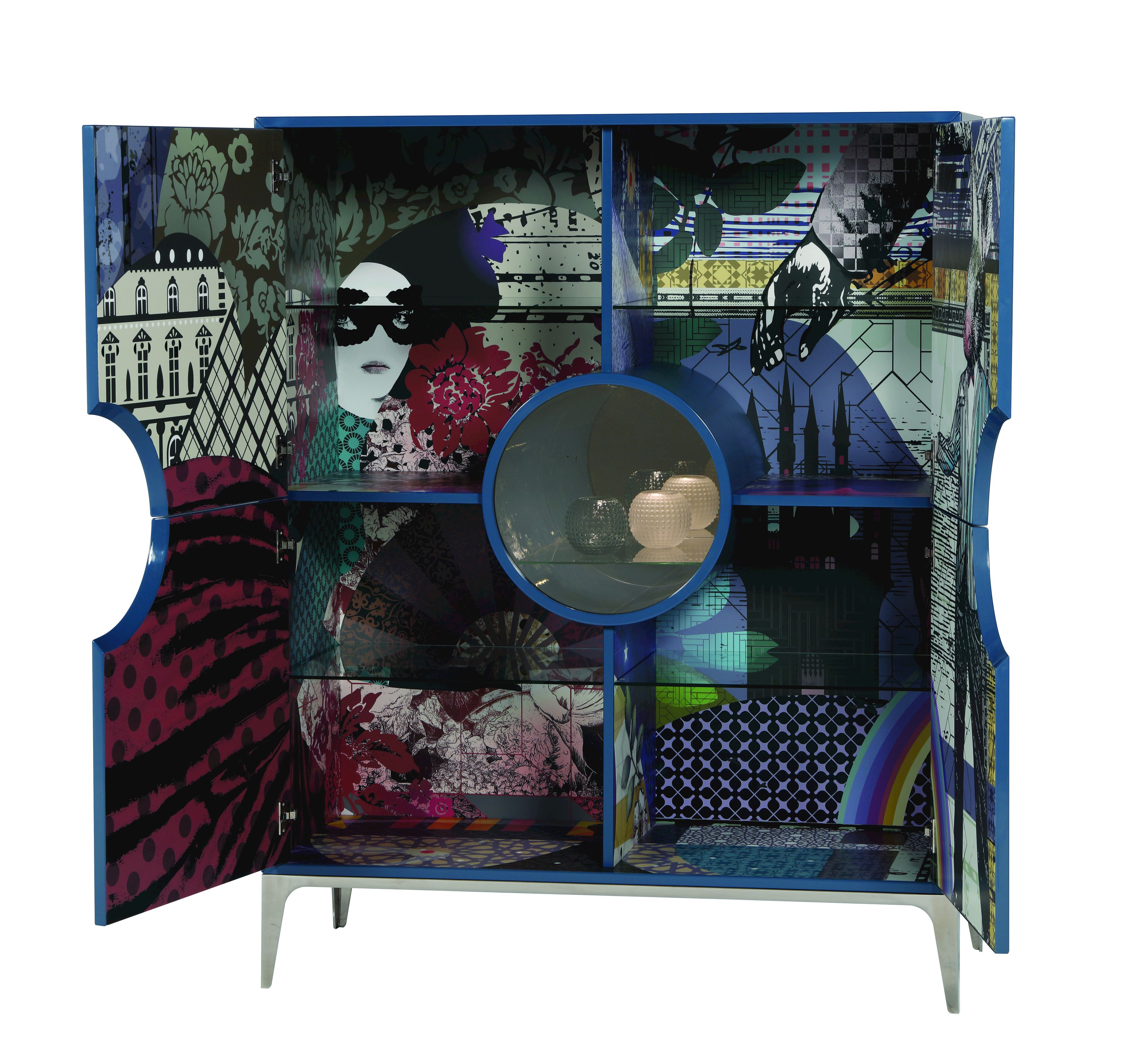 Шкаф с распашными дверцами ROCHE BOBOIS Globe trotter ARCH-00036777 - Вид №5