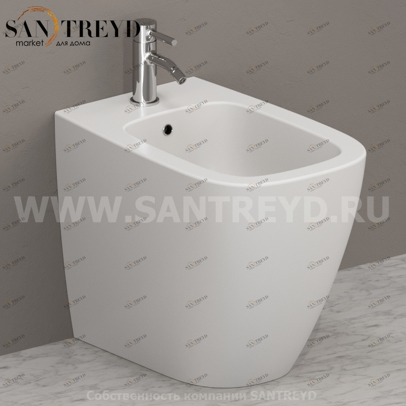 GN009BO Биде напольное GENESIS Ceramica Globo