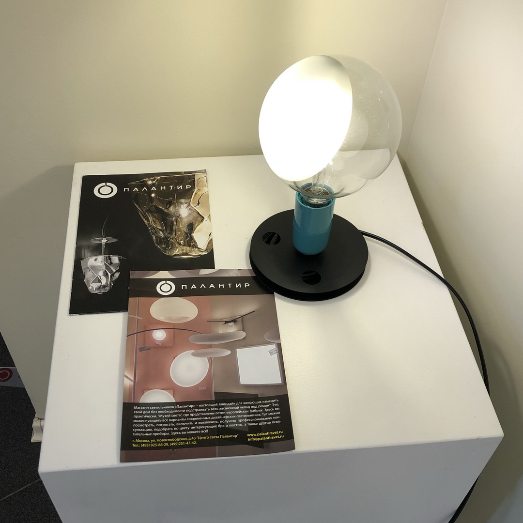 Flos F3299074 LAMPADINA AZZURRO лампа настольная 120878 - Вид №1