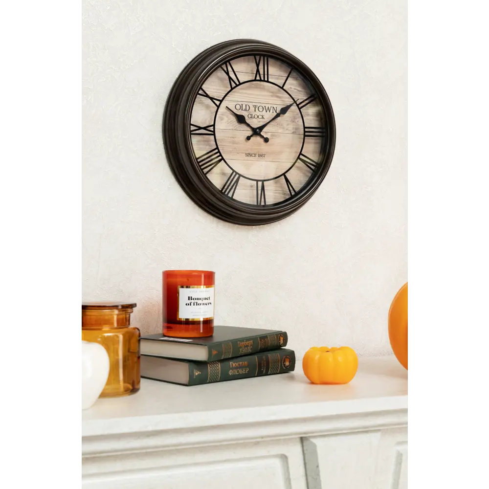 TROYKATIME Часы настенные Ретро в винтажном стиле с бесшумным ходом 83872074 HARVESTING STLM-0045378 - Вид №4