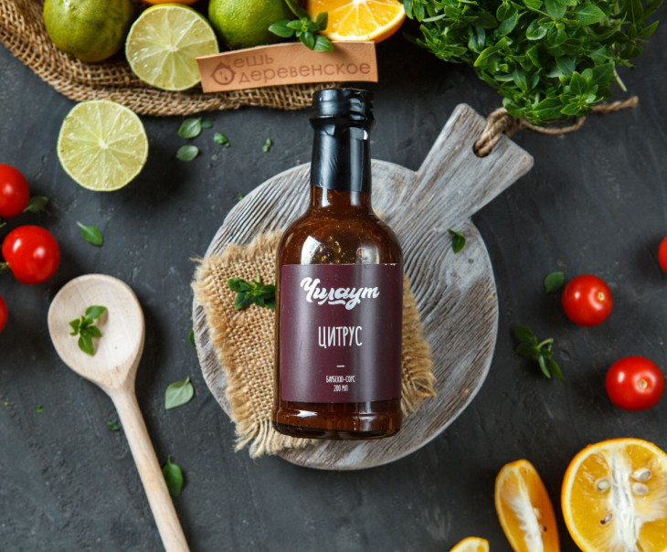 5853 Цитрус Барбекю-соус Вкусляндия 