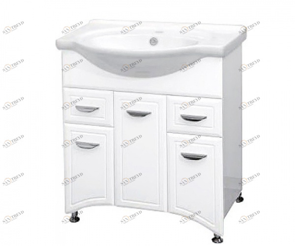 Тумба Дрея-76 с 2 ящ. с раков. Дрея-75 MISTY 2312136