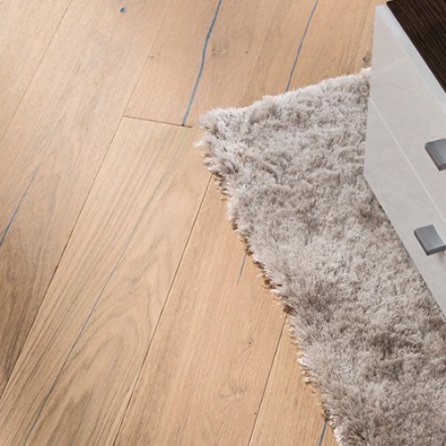 Паркетная доска Haro 4000 Series Top connect белый Аризона Дуб Селект с брашью (Текстурированная) 2200х173 мм 527328 - Вид №1